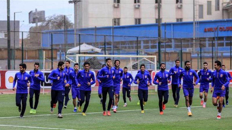 تدريبات الأهلي