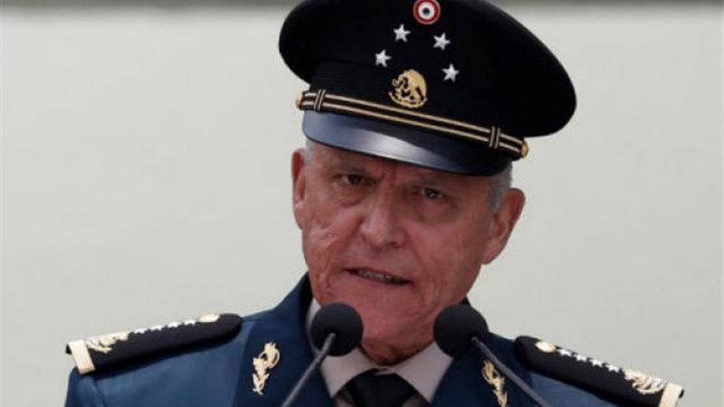 وزير الدفاع المكسيكى