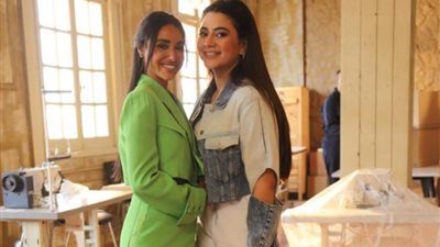 الصور الأولي من حكاية ”كاملة ” لآية سماحة وشاهين وبسنت حاتم