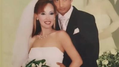 دكتور شيماء فوزي تشارك الجمهور بصورة من حفل زفافها علي عمر سعد