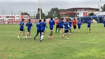 مران قوي لبيراميدز استعدادا لنهائي الكونفدرالية