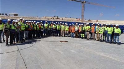 نجاح الزيارة التفتيشية لموقع الوحدة النووية الرابعة بمحطة الضبعة