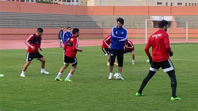 مران بدني قوي لبيراميدز استعدادا لنهائي الكونفدرالية