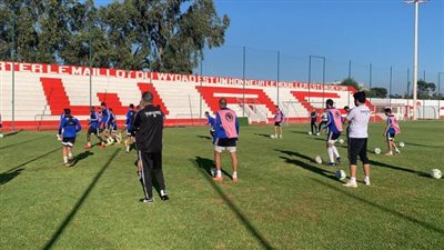 مران تكتيكي قوي لبيراميدز قبل مغادرة الدار البيضاء