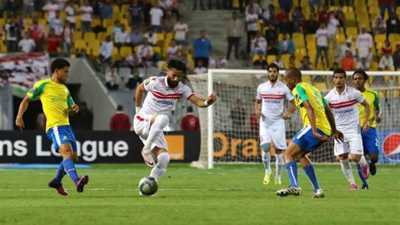الزمالك وصن داونز