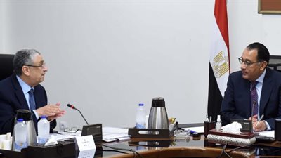 رئيس الوزراء يناقش مشروعات الطاقة المتجددة مع وزير الكهرباء