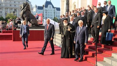 بالصور.. البابا يشهد مراسم احتفال المجر بعيدها القومى