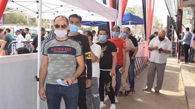 تزايد أعداد الناخبين بعد فترة الراحة بالدقي