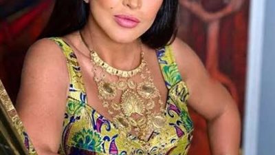 جومانا مراد تستقبل لطفي لبيب في مهرجان القاهرة للدراما