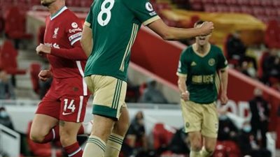 30 دقيقة.. ضغط من شيفيلد لتسجيل الثاني في ليفربول وأليسون يتألق