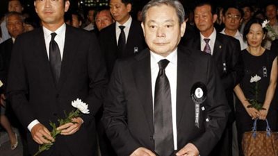 وفاة رئيس شركة سامسونج عن عمر 78 عاما