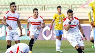 الزمالك يطرق أبواب الوصافة بهدفين في شباك الإسماعيلي بالشوط الأول