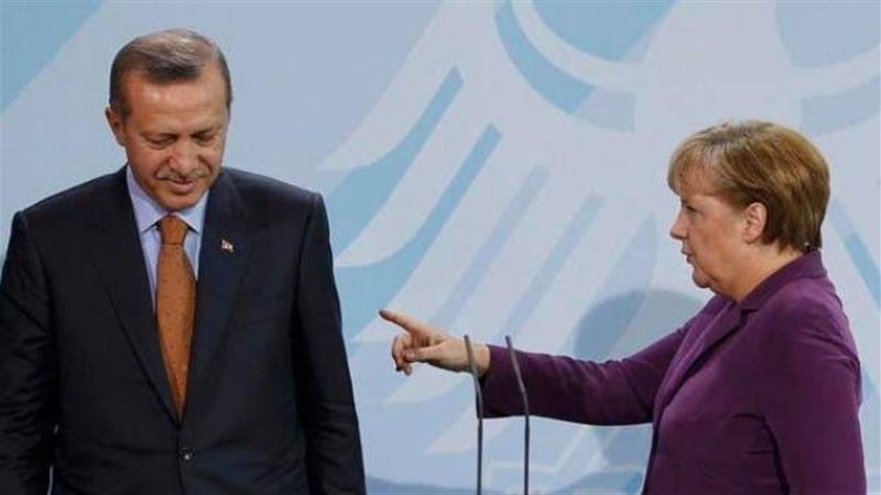ميركل وأردوغان