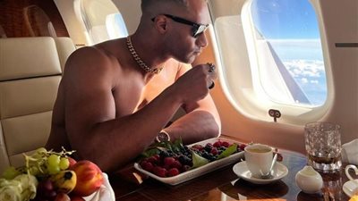محمد رمضان من طائرته الخاصة في أحدث ظهور عبر ”انستجرام”