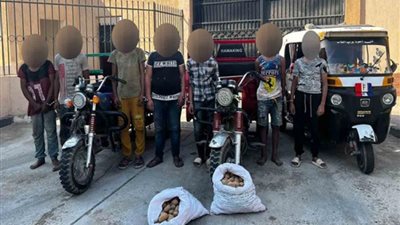 ضبط عصابة خطيرة بالقليوبية تخصصت فى سرقة حمولة سيارات النقل بأسلوب ”المغافلة”