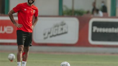الأهلي يكشف تطورات إصابة مروان محسن وموعد عودته للتدريبات الجماعية