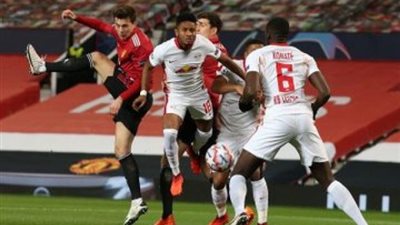 مانشستر يونايتد يتقدم على لايبزيج بهدف جرينوود في الشوط الأول