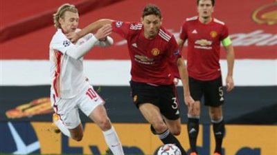 مانشستر يونايتد يكتسح لايبزيج بخماسية دون رد في دوري أبطال أوروبا