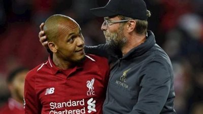 تقارير: فابينيو يقترب من العودة الي تدريبات ليفربول