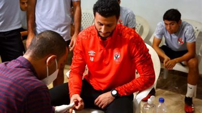 «رابيد تيست» للاعبي الأهلي قبل مواجهة طلائع الجيش