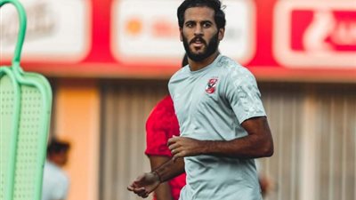 مروان محسن يتعافى من الإصابة ويشارك بالتدريبات الجماعية بالأهلي