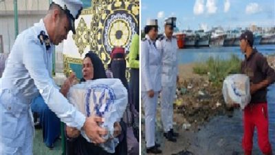 بالصور والتفاصيل .. وزارة الداخلية توجه قافلة إنسانية وطبية بنطاق محافظة دمياط