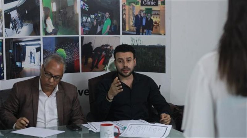 جانب من توقيع الفيلم