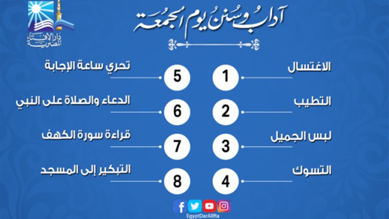 سنن يستحب فعلها يوم
