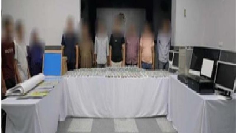عصابة تزوير العملات
