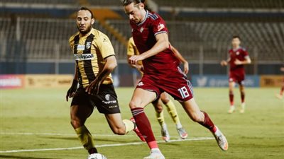 المقاولون يتقدم على بيراميدز (2 – 1) في الشوط الأول