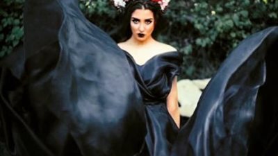 جيهان خليل تحتفل بـ ”الهالوين” على طريقة ”الساحرة الشريرة”