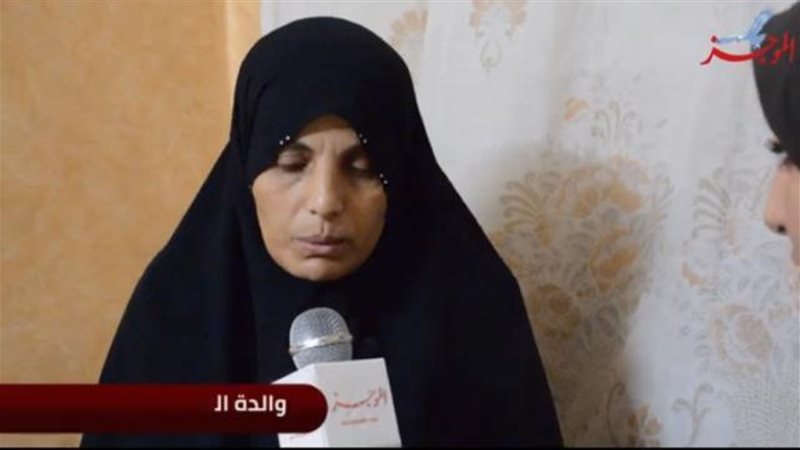 والدة قتيل المطرية