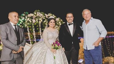 نجوم المجتمع في حفل زفاف نجل الصحيفي
