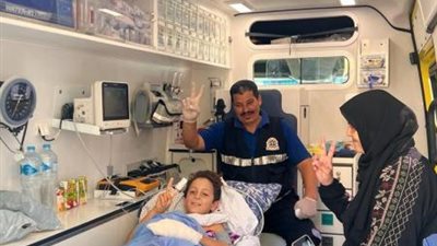 نقل الطفل الفلسطيني ”عبد الله كحيل” لمعهد ناصر لتلقي العلاج.. صور