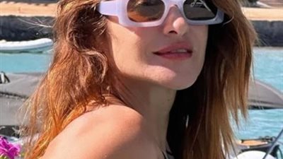 هيدي كرم بإطلالة مختلفة فى أحدث ظهور لها