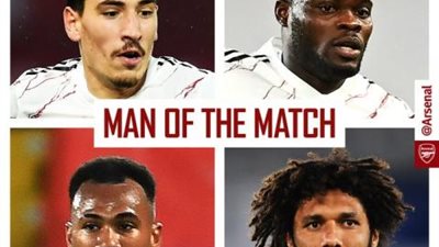 النني يدخل ترشيحات رجل مباراة مانشستر يونايتد وآرسنال