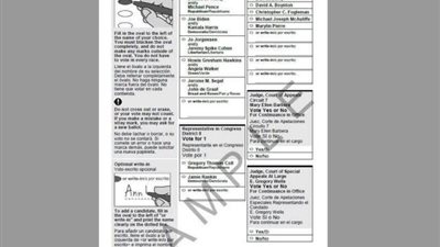 معلومات لا تعرفها عن ورقة التصويت في الانتخابات الرئاسية الأمريكية