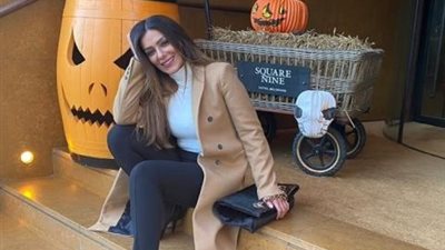 شاهد.. إنجي المقدم تحتفل بالهالوين على طريقتها الخاصة