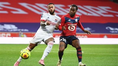 موقعة ليل وليون تنتهى بالتعادل الإيجابي في الدوري الفرنسي