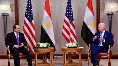 بايدن يشيد بجهود السيسى في اتمام اتفاق الإفراج عن الأسرى