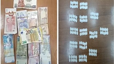 أجهزة مطار القاهرة الدولى تحبط محاولة تهريب عملات وأقراص مخدرة