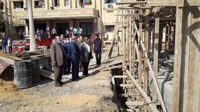 رئيس جامعة الأزهر يتفقد إنشاءات المسجد الجديد