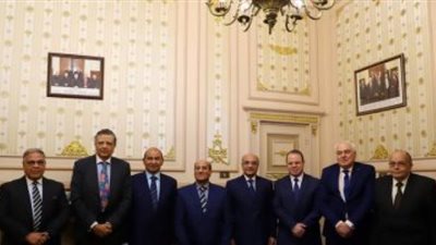 مجلس القضاء الأعلى يبحث مع وزير العدل الاستعدادات للعام القضائى الجديد