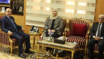 وزير العدل يبحث مع وزيرة التضامن موضوعات التأمينات والمعاشات