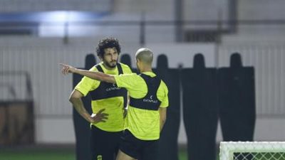 حجازي يظهر في تدريبات الاتحاد السعودي استعدادا لملاقاة التعاون بالدوري