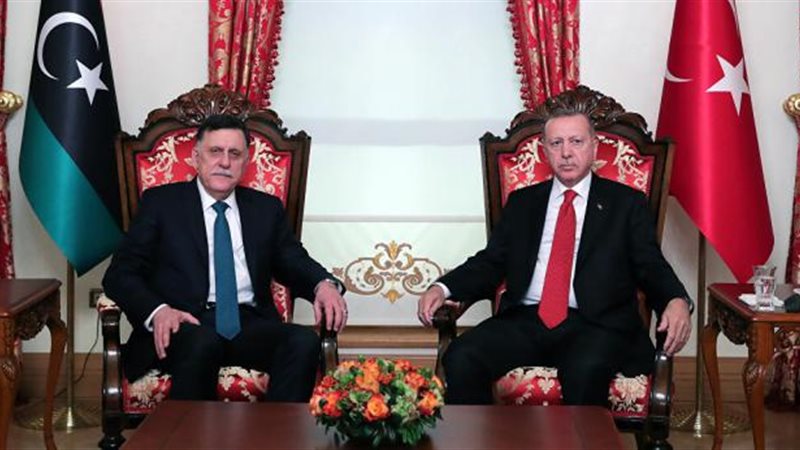السراج وأردوغان