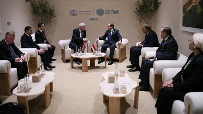السيسى يبحث مع نظيره الأرمينى تطوير علاقات التعاون