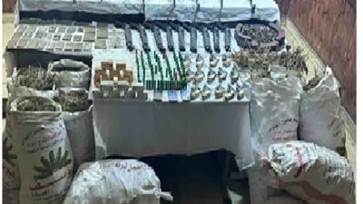 ضبط 3 عناصر إجرامية شديدة الخطورة بأسيوط وبحوزتهم كميات من المواد والأقراص المخدرة والأسلحة النارية