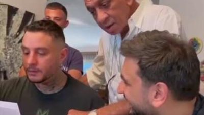 أحمد الفيشاوي ومصطفى خاطر يصوران مشاهدهما المشتركة في فيلم ”ثانية واحدة”