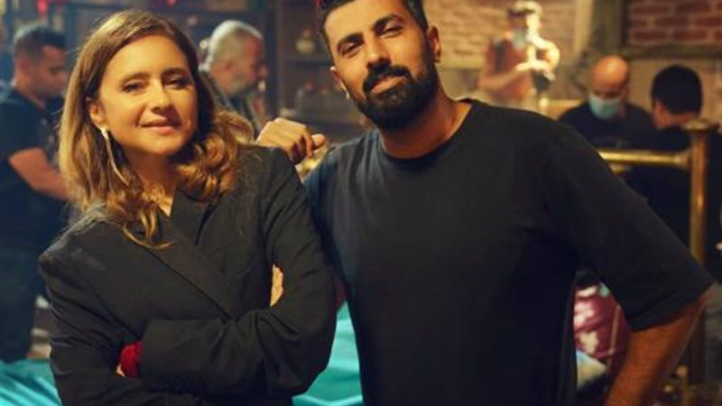 نيللي كريم ومحمد